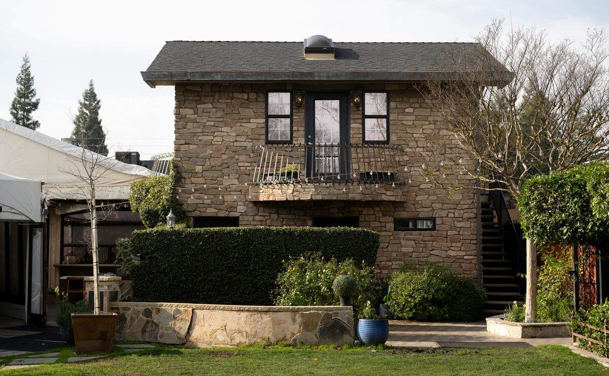 Owners plan to move sections of the Redwood Cafe, including this building, to River Islands in Lathrop. Photographed in Modesto on Monday, Dec. 23, 2024.