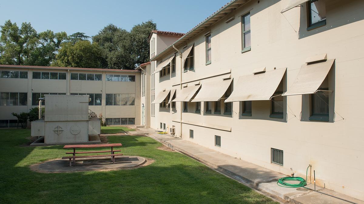 Stanislaus County is proposing creating a low-barrier homeless shelter at the former Scenic General Hospital in Modesto, Calif., Thursday, August 9, 2018. 