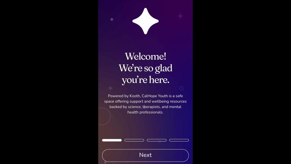 This free and anonymous mental health app will be available for individuals between the ages of 13 and 25 in 2024.