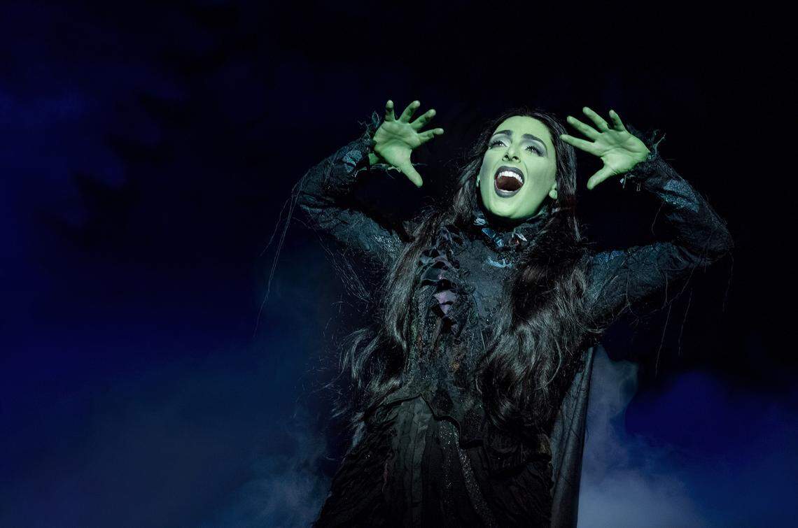 Linday Pearce will take over the role of Elphaba in “Wicked” on Broadway from Hannah Corneau (pictured).