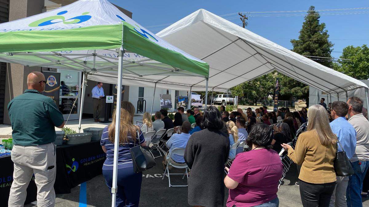 Golden Valley Health Centers dedicated its rebuilt Sixth Street Clinic in Modesto on May 25, 2023.