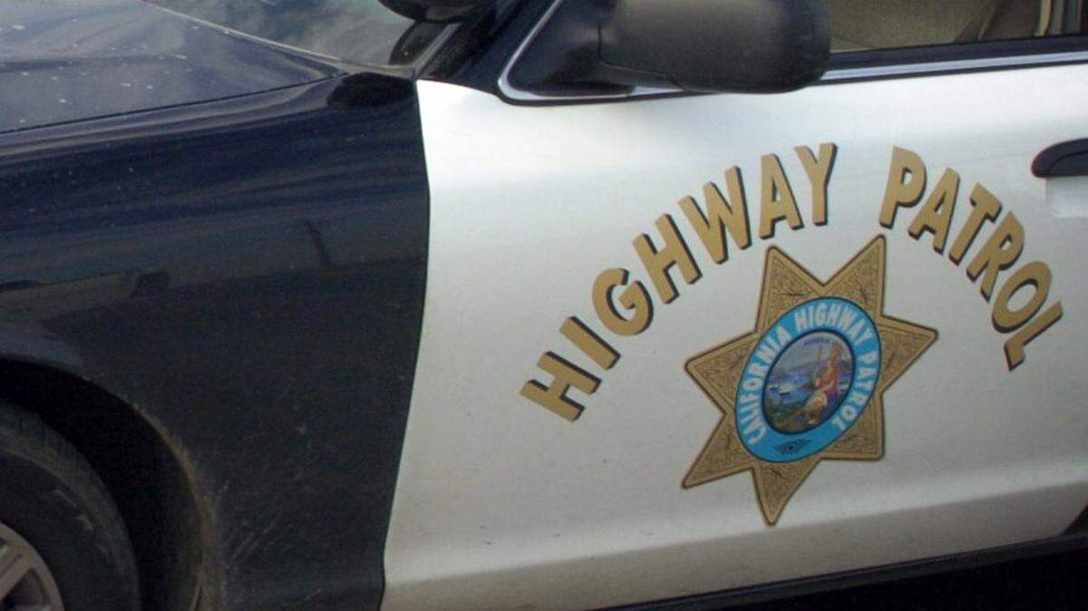California Highway Patrol car.