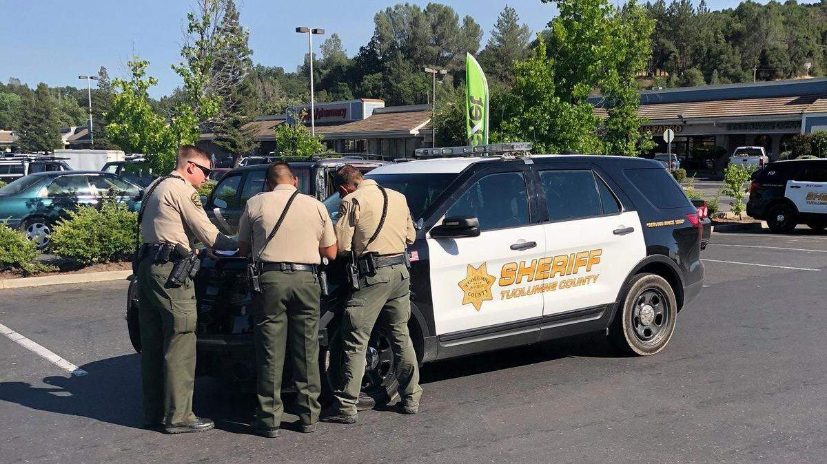  A La Grange resident was caught robbing the BBVA Compass Bank in The Junction shopping center on Mono Way in Sonora on Monday, June 25, 2018, according to the Tuolumne County Sheriff's Office.