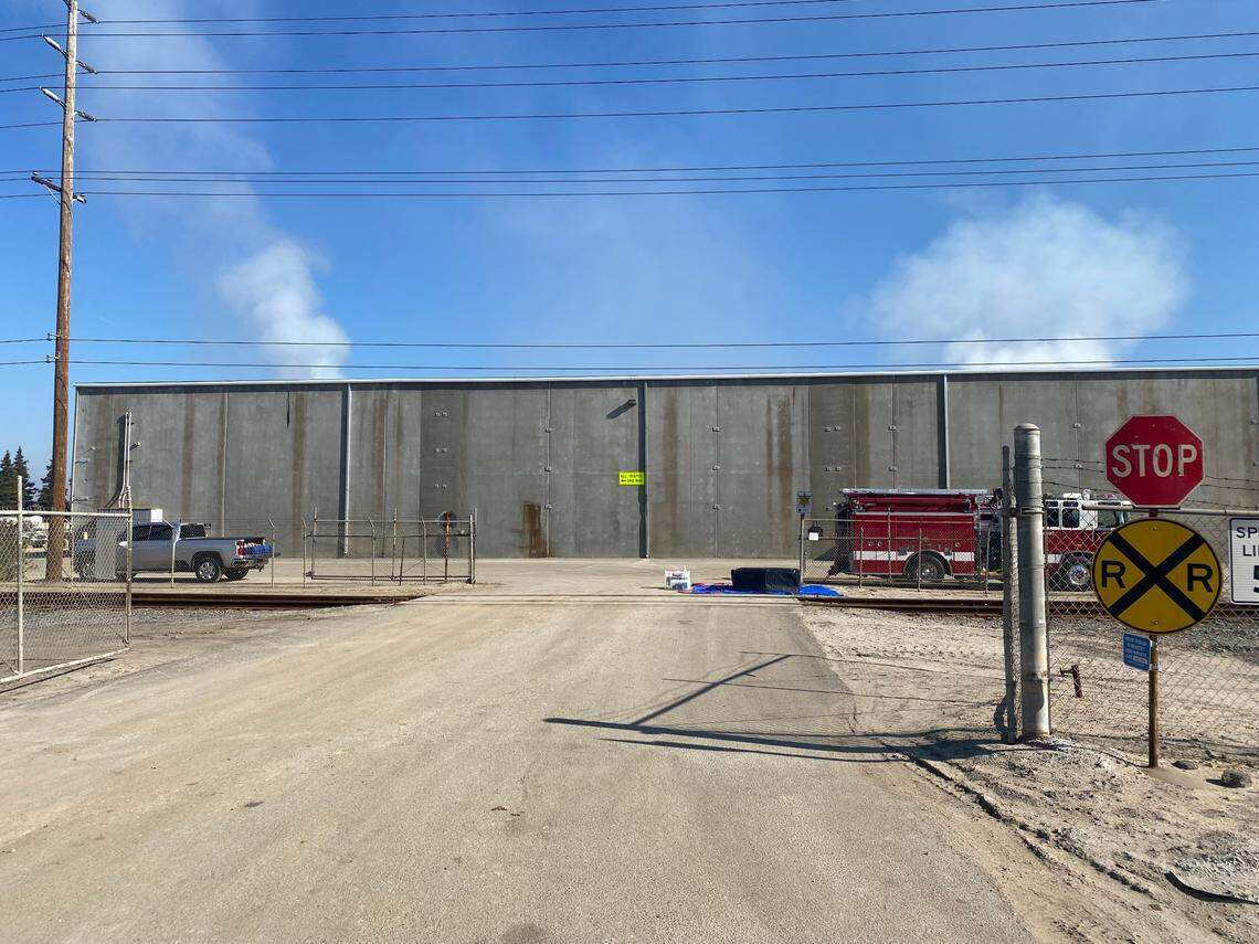 Some Ceres residents have been told to shelter in place due to a hazmat incident at a farm supply company.