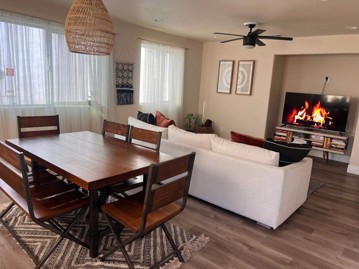 Interior of ADU built by JA Construction for real estate agent Alex Simon in Modesto. Alex Simon