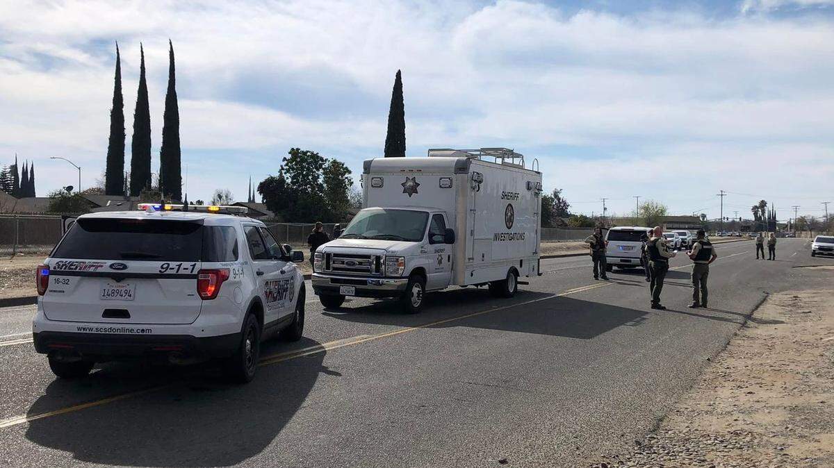 A driver suffered life-threatening injuries when a shooting caused him to crash into a canal in the area of Hatch and Crows Landing roads on Tuesday afternoon, March 1, 2022.