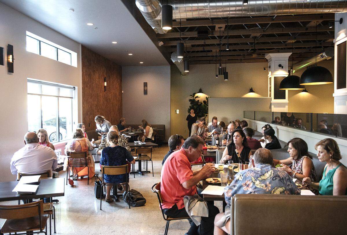 First & Main Restaurant in Turlock, Calif., Wednesday, Aug. 28, 2019.