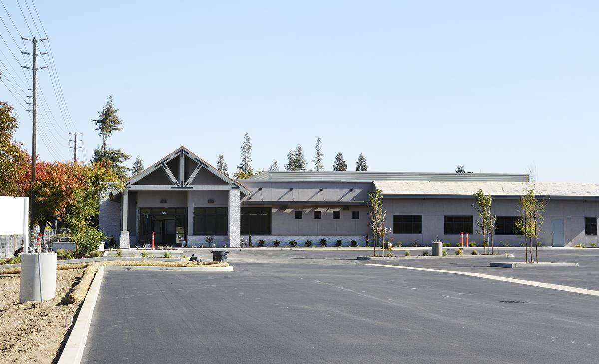 The new Standiford Veterinary Center under construction on Standiford Avenue pictured Oct. 31, 2019 in Modesto, Calif.