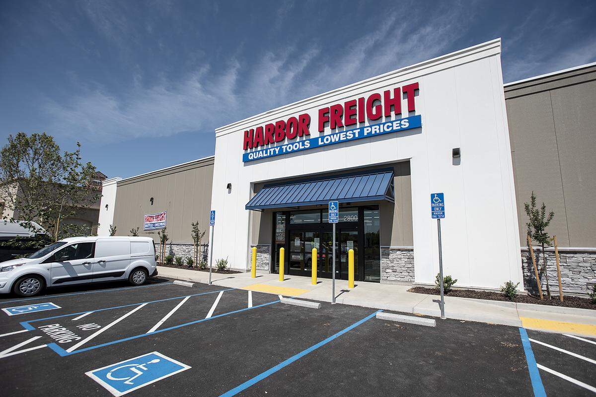 Harbor Freight Tools has opened its new Turlock CA location on Tegner Road. The store sells discount tools and equipment for home repair, construction, automotive care & more. It already has a shop in Modesto. Photographed in Turlock, Calif., on Friday, May 1, 2020.