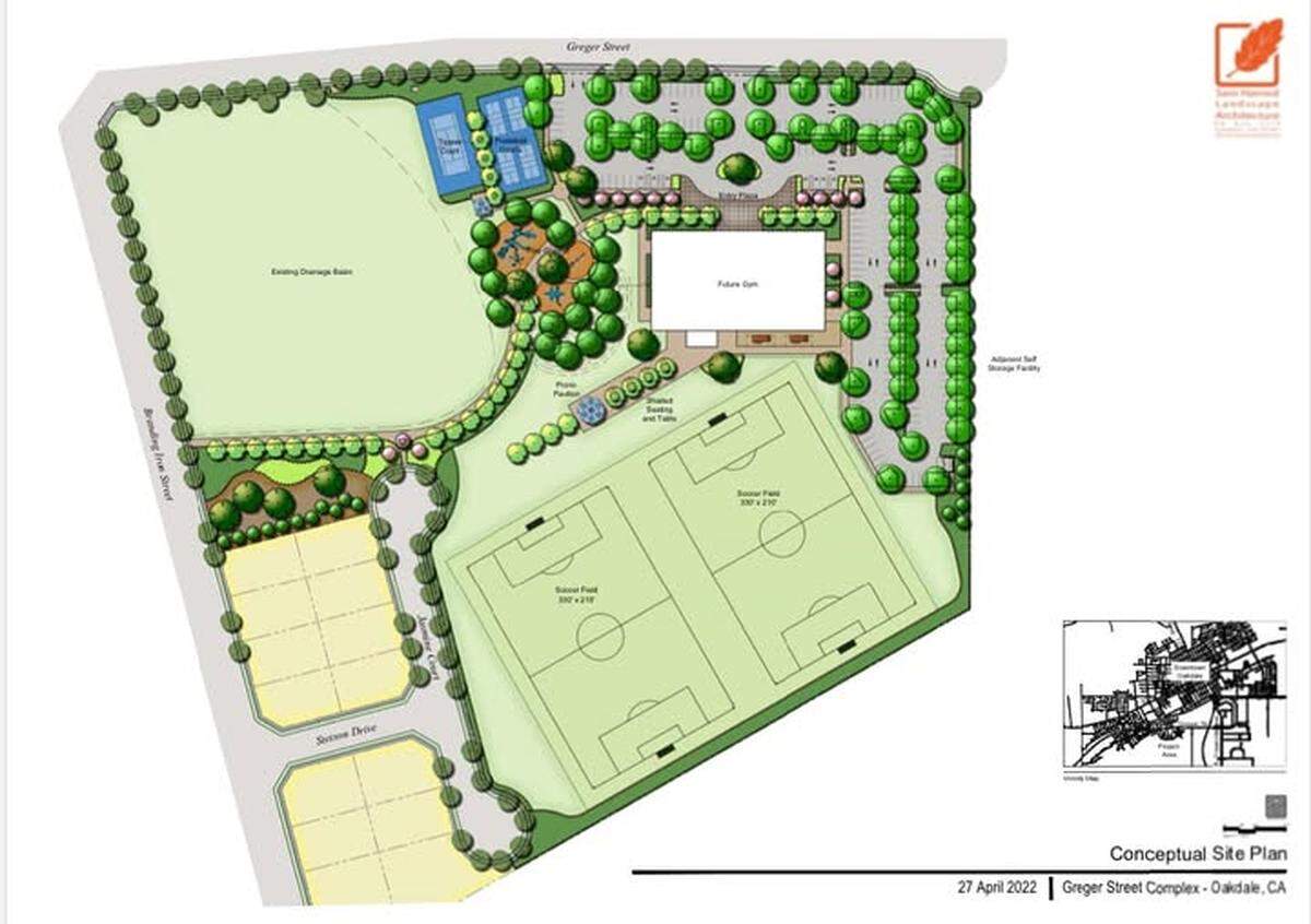 The first phase of the Greger Sports Park opened in Oakdale, Calif., in March 2025. It offers soccer, pickleball and tennis.