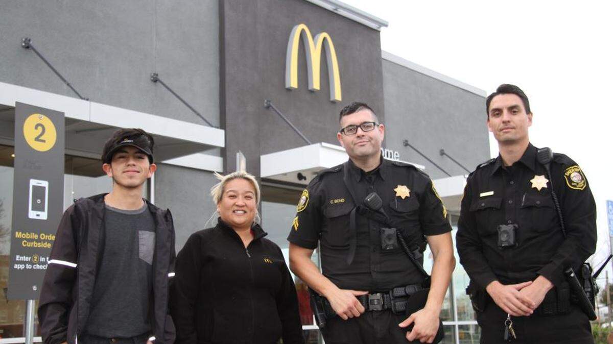 The quick action of McDonald’s employees at Lodi’s Flag City off of Interstate 5 and Highway 12 helped a woman escape from her abusive boyfriend this week.