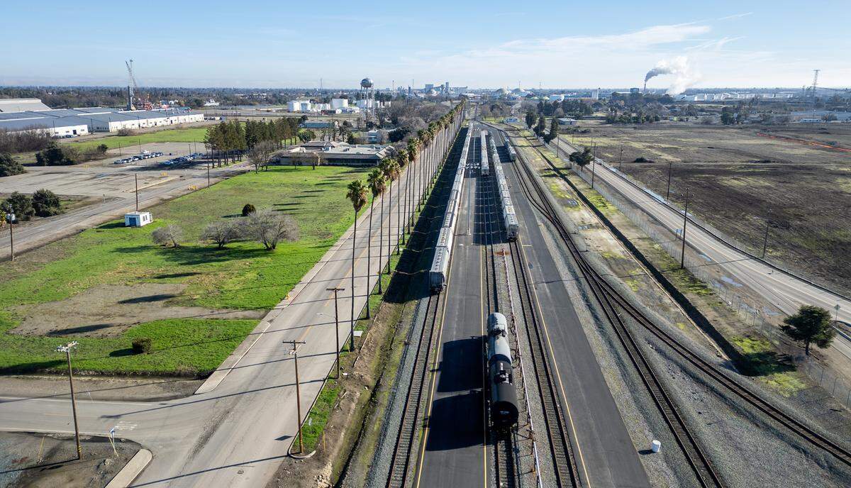 Port of Stockton in Stockton, Calif., on Sunday, Jan. 5, 2024.