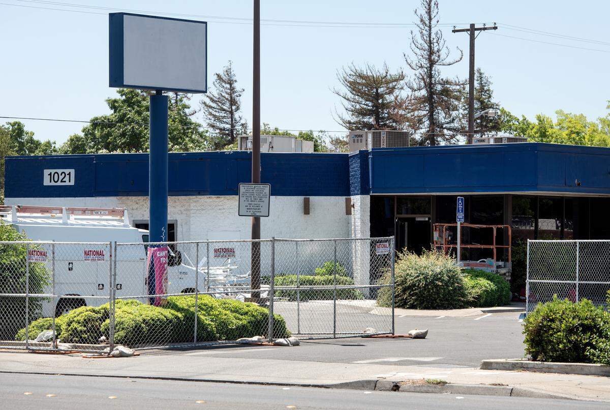 Future site of a Dunkin’ Donuts on Oakdale Road in Modesto, Calif., on Tuesday, May 11, 2021.