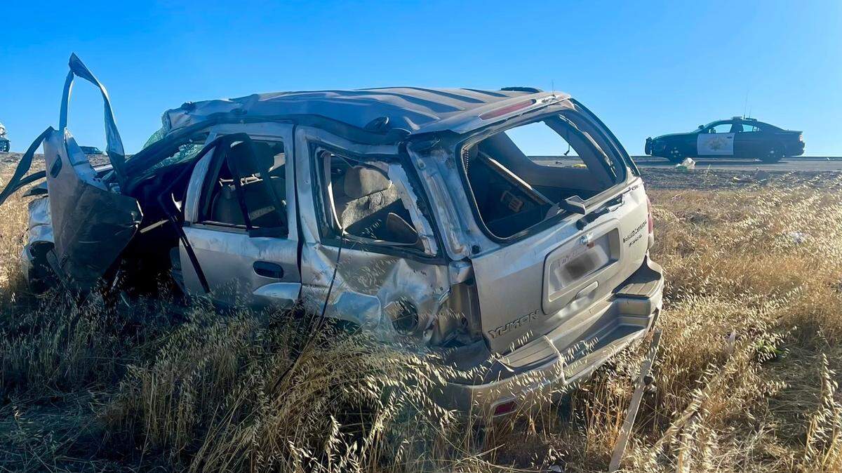 A 54-year-old man from Oakdale died Friday, July 15, 2022, when his car went off Highway 99 in Turlock, Calif. and rolled over several times, according to the California Highway Patrol