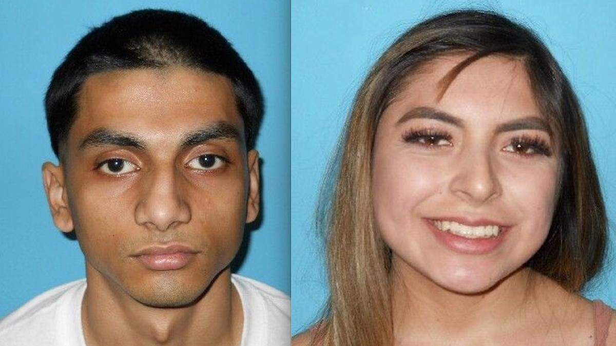 Alwyn Bans of Modesto, left, and Naomi Arista of Groveland