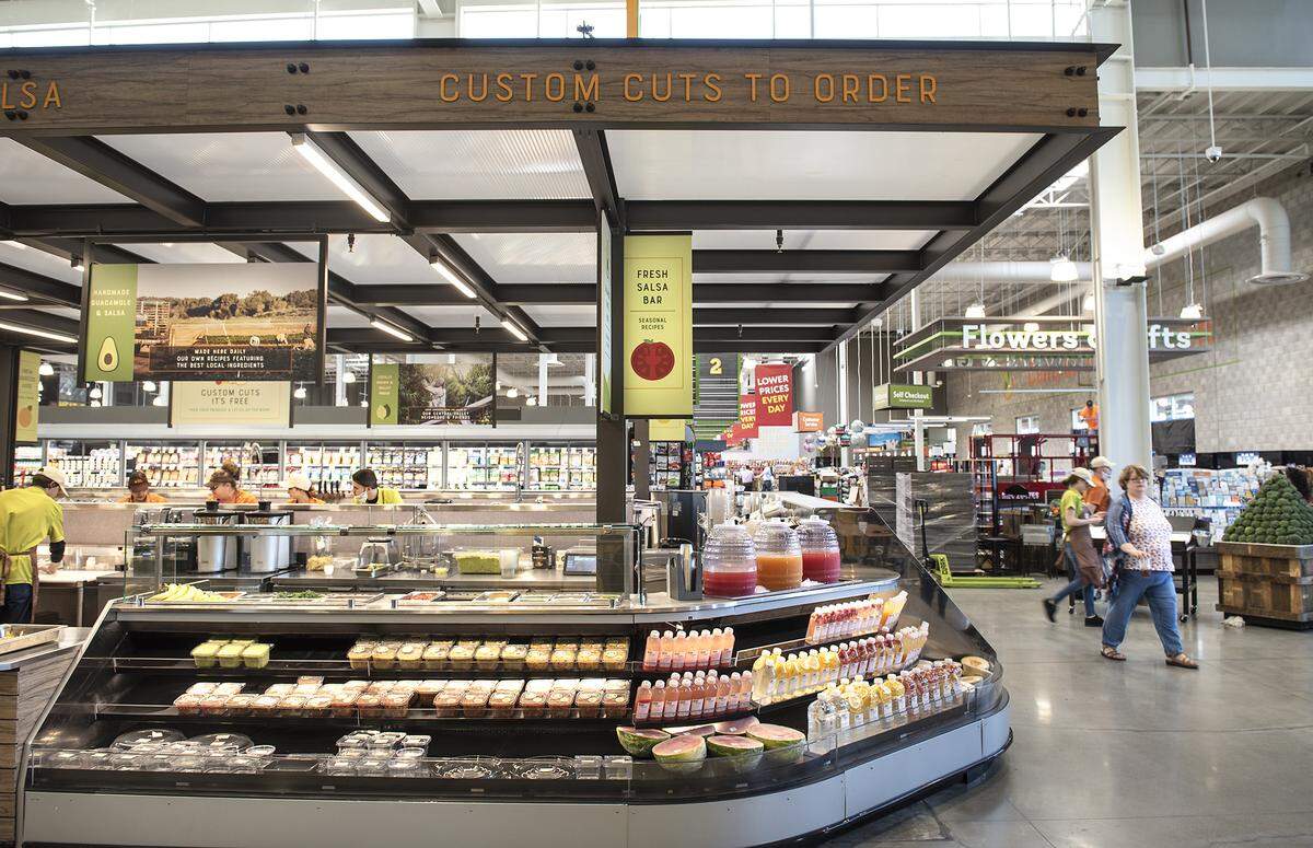 Custom cuts counter at the new Save Mart supermarket on Oakdale Road in Modesto, Calif., Thursday, Sept. 27, 2019. The market will open Wednesday October 2.