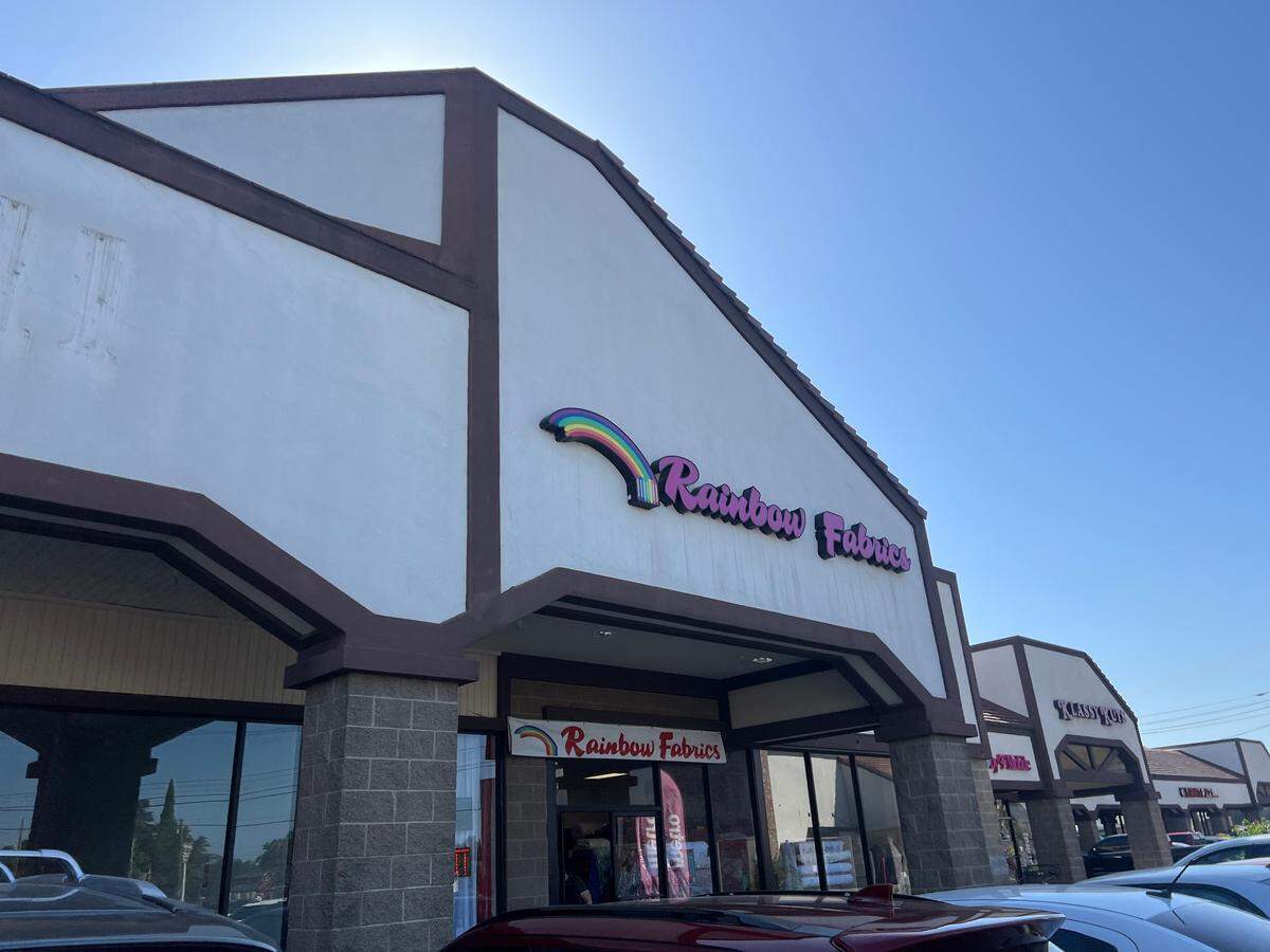 Rainbow Fabrics is located at 751 North Golden State Blvd. in Turlock.