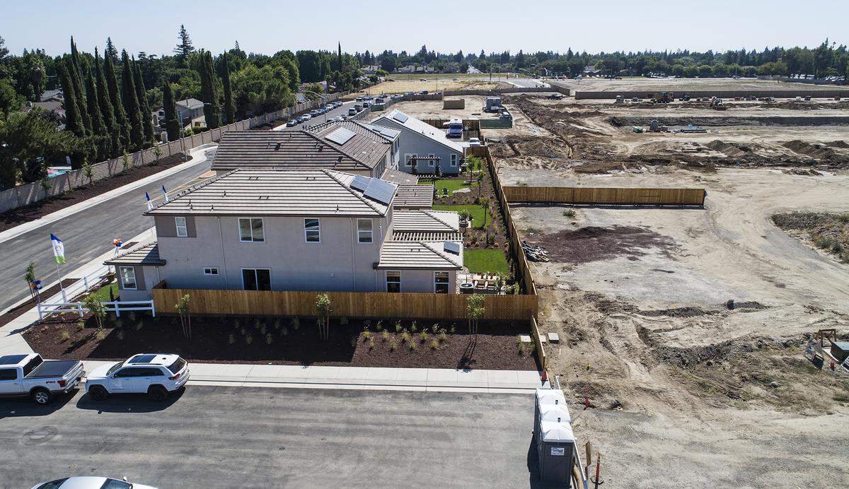 Icon at Inspiration, a Florsheim Home development, adjacent to the Vintage Faire Mall in Modesto, Calif., Saturday, July 20, 2019.