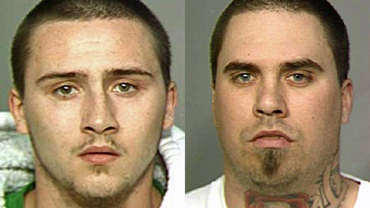 Robbie Blackwell, left, and Nicholas Spangler