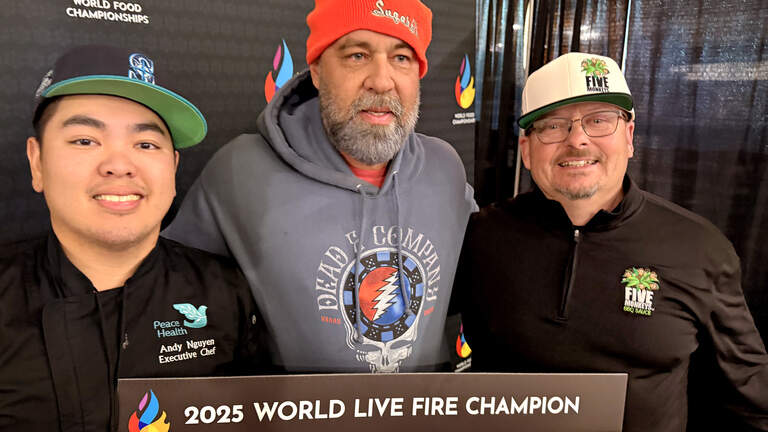 BBQ sauce on cake? Modesto man’s unlikely flavors help win World Food Championship