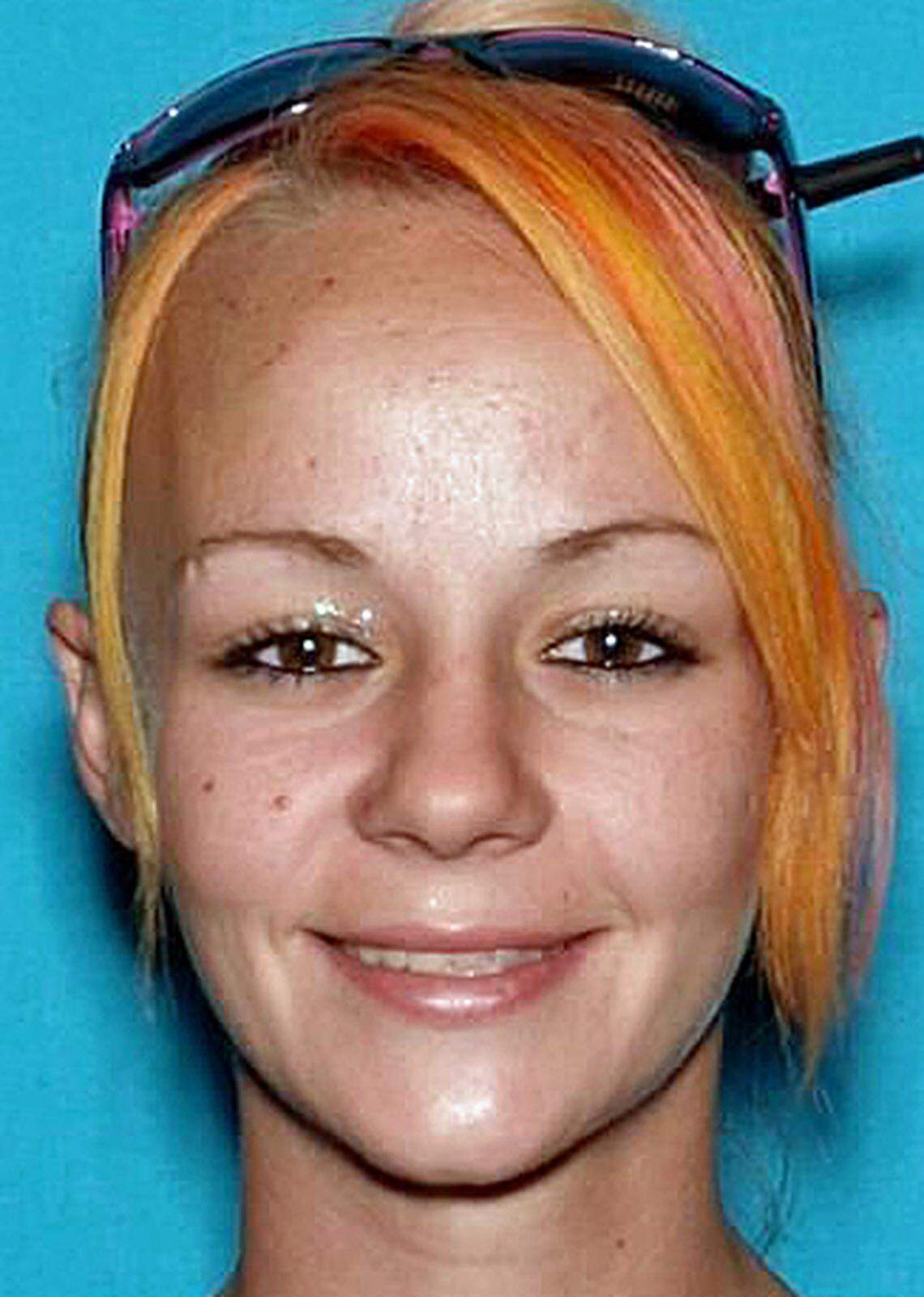 Sabrina Carol Wood was arrested at Rosalinda's Gentlemen's Club west of Jamestown, California, on March 1, 2018.