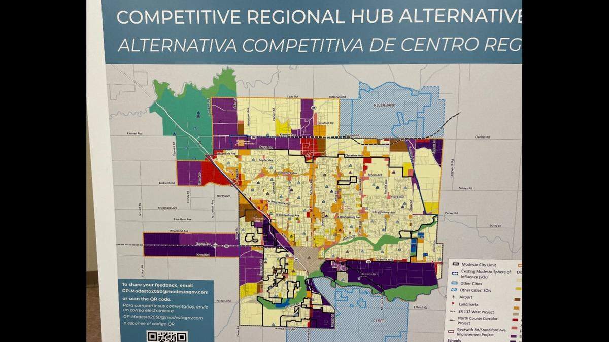 The most aggressive growth option would extend Modesto north to Ladd Road. Modesto must rethink its growth plan in favor of higher density.