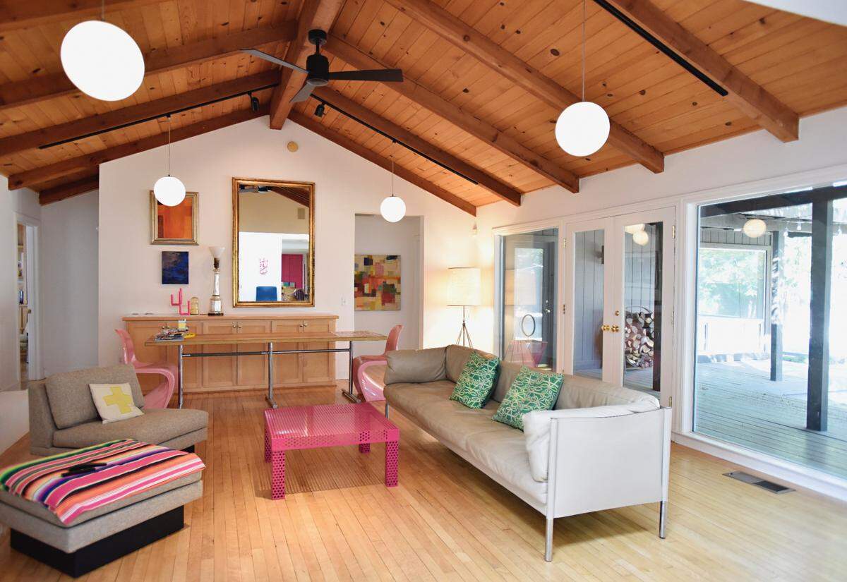 One of the homes on the Carnegie Arts Center’s 2022 Art of Design: Home & Garden Tour.