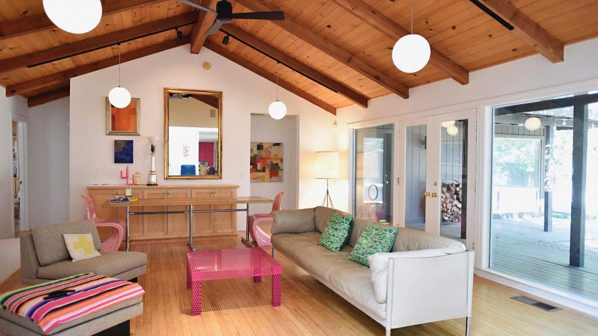 One of the homes on the Carnegie Arts Center’s 2022 Art of Design: Home & Garden Tour.