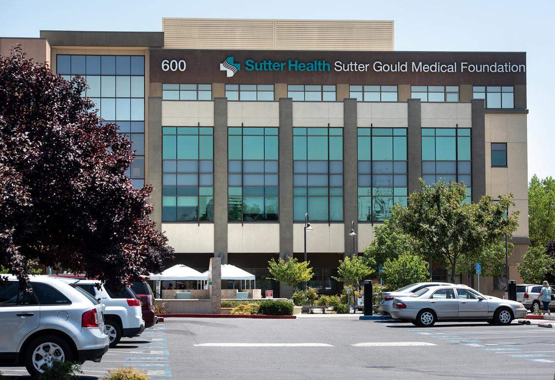 Sutter Gould Medical Foundation in Modesto, Calif., on Friday, July 24, 2020. The medical group received between $5 to $10 million in PPP taxpayer-backed funding.