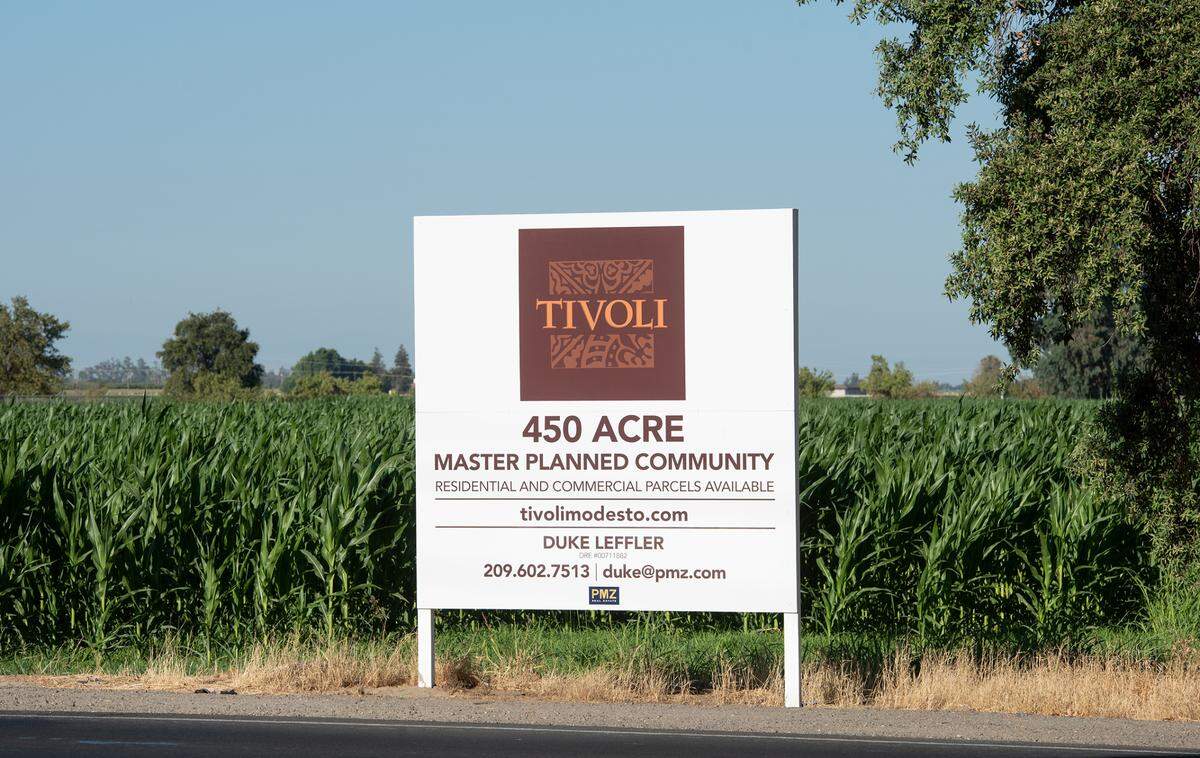 New housing development will be built along Oakdale Road with the northern boundary being Claratina Avenue in Modesto, Calif., on Friday, July 16, 2021.