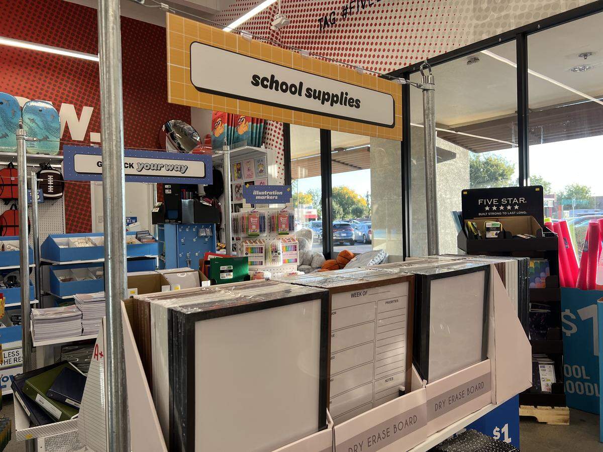 Several Modesto stores carry school supplies.&nbsp;