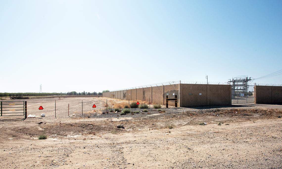 Modesto Irrigation District’s Claribel Substation on Claribel Road in Modesto, Calif., Wednesday, Oct. 12, 2022.