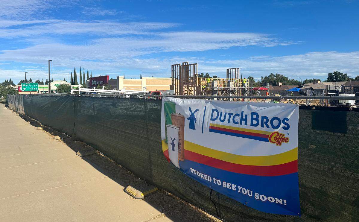Dutch Brothers coffee is being built on Yosemite Boulevard in Modesto.