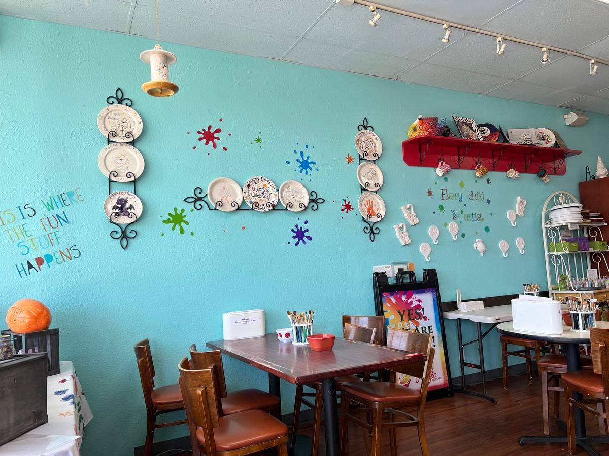 Pottery Magic Modesto is located at 3501 McHenry Ave., Unit B6, Modesto.