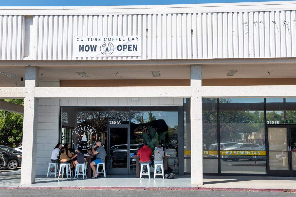 Culture Coffee Bar on McHenry Avenue in Modesto, Calif., on Tuesday, March 22, 2022.