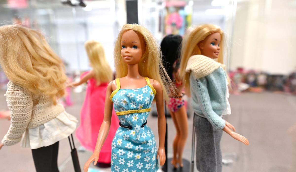 Barbie dolls from the 1970s at the Be Anything Museum in Modesto, pictured in 2024.
