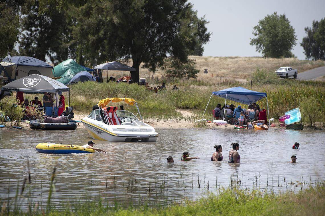 Use of Woodward Reservoir, seen here in July 2019, is being restricted to Stanislaus County residents only.