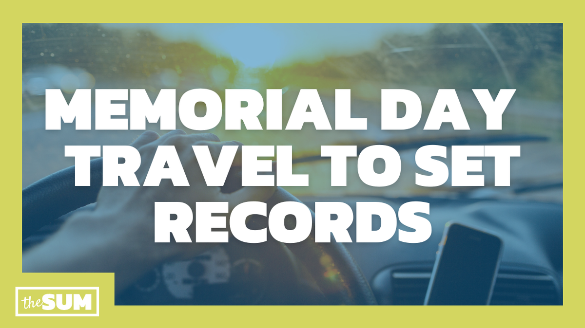 Memorial Day travel to set records