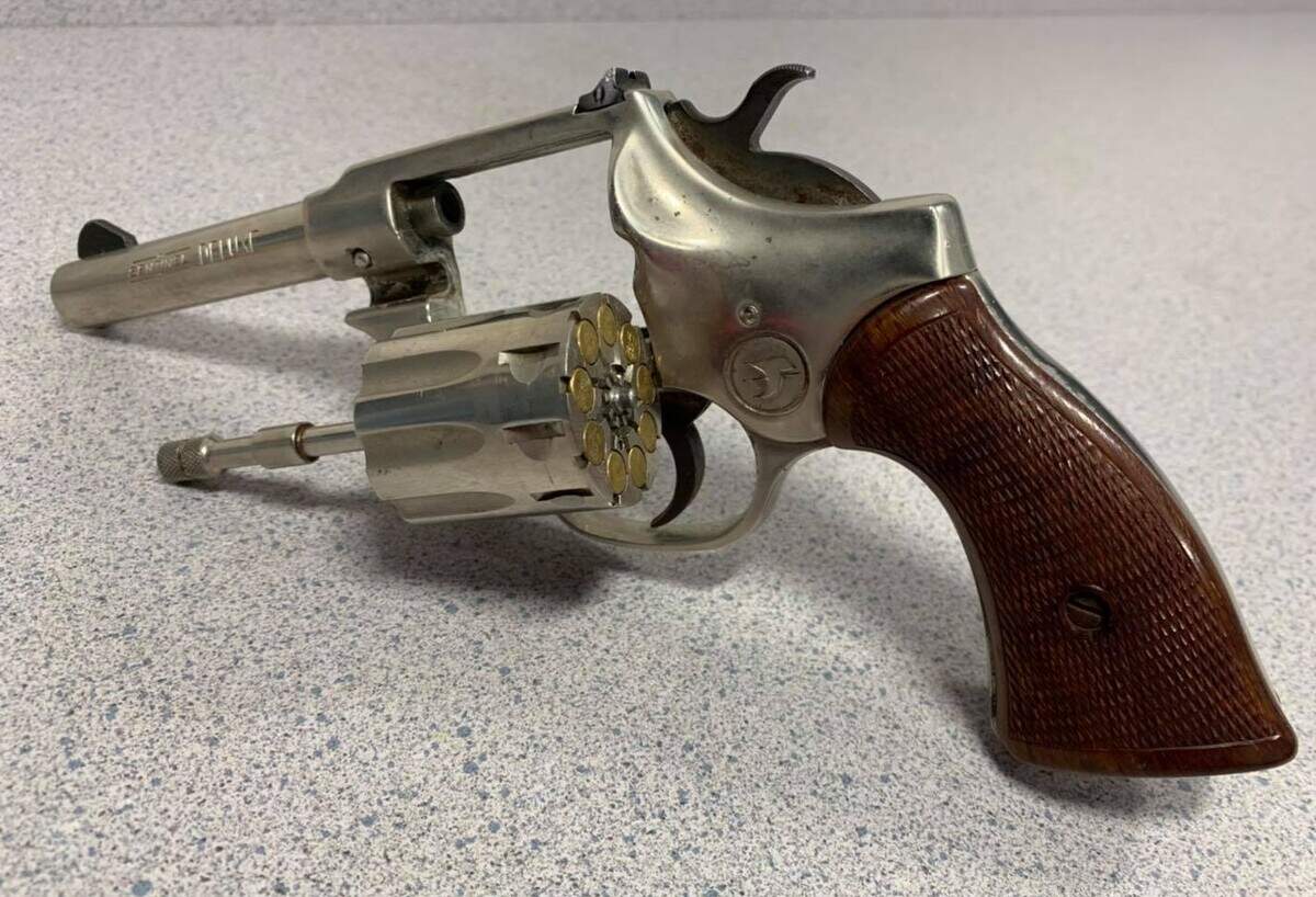 This is the gun Modesto Police Department officers confiscated from the suspect in Walgreens.