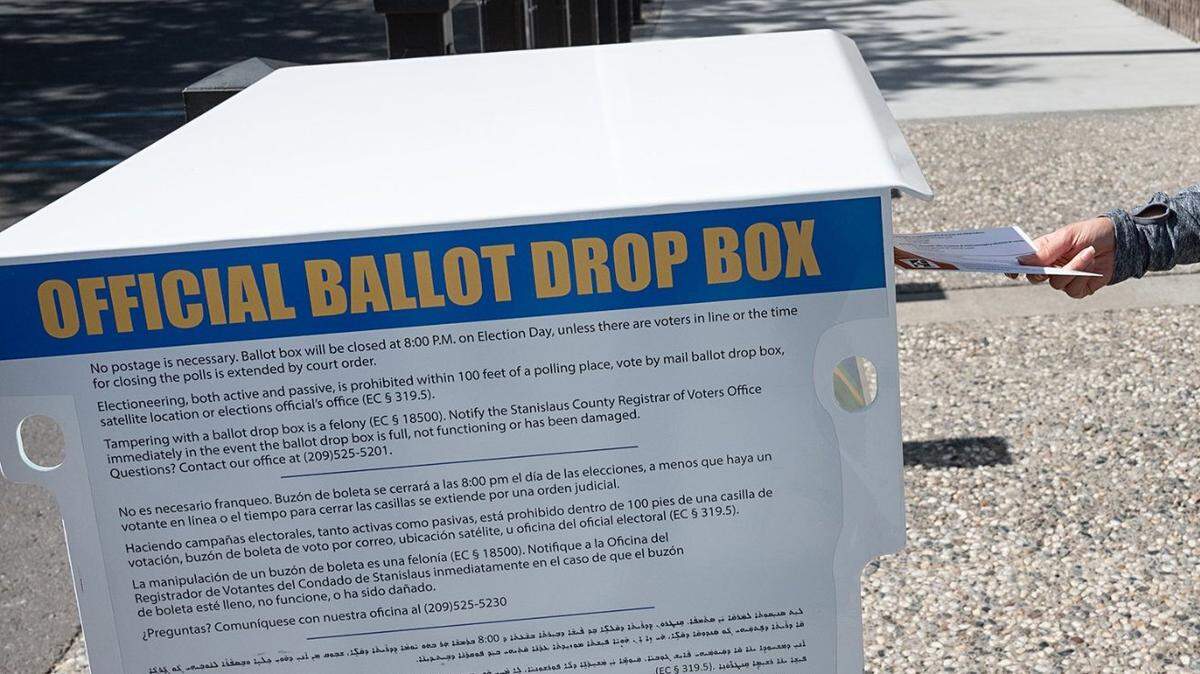 The Stanislaus County presidential primary election is Tuesday, March 5, 2024.
