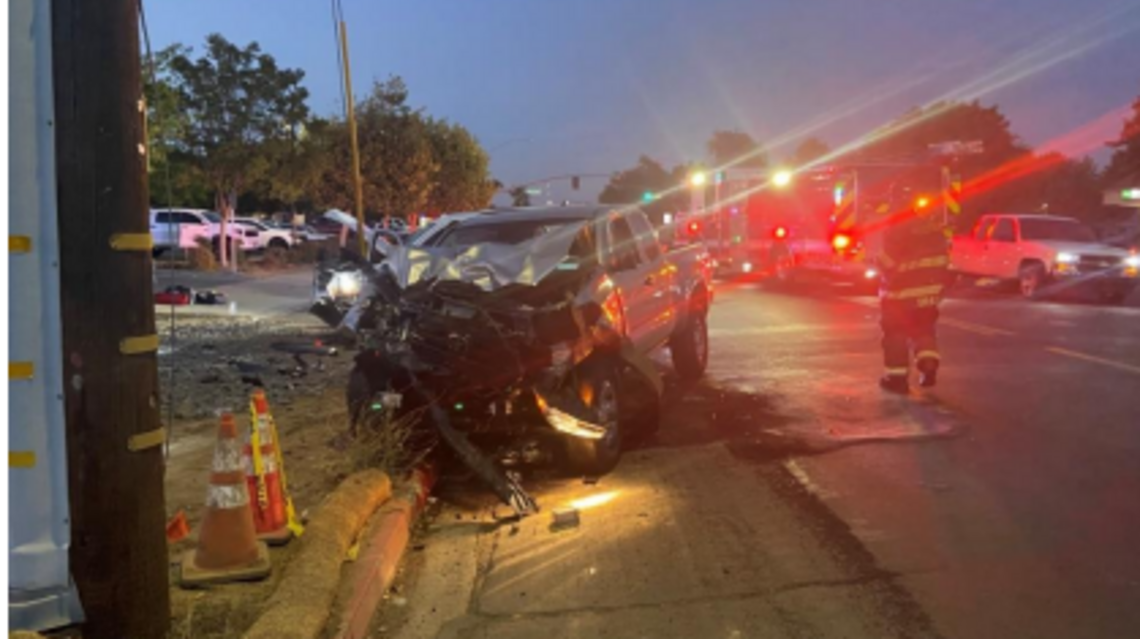 Oakdale sergeant hit by car while conducting traffic control at alleged DUI crash scene