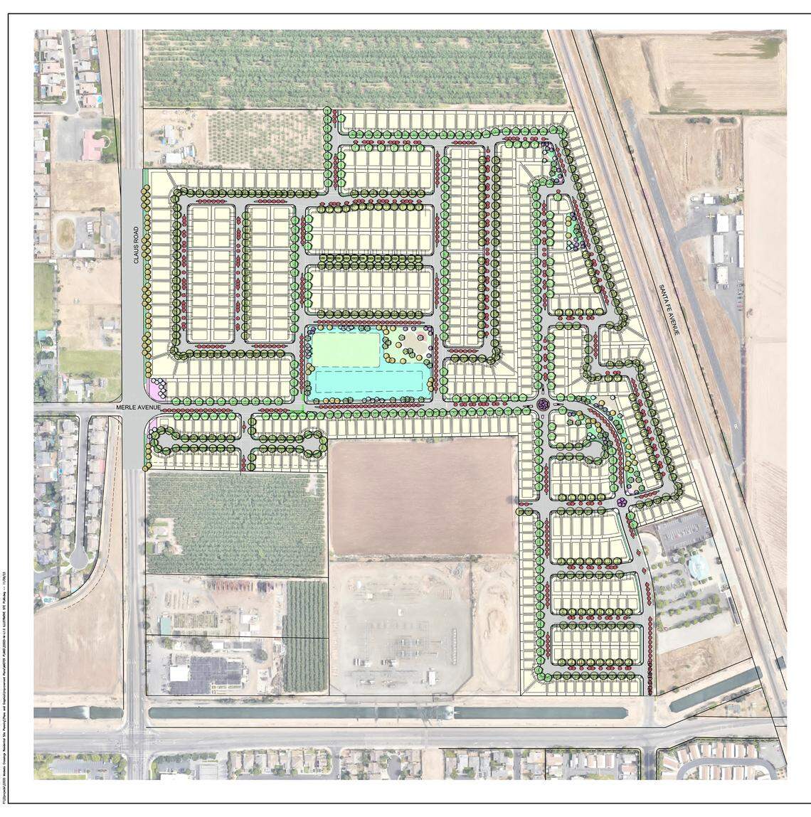 The Crossings housing development plan in east Modesto