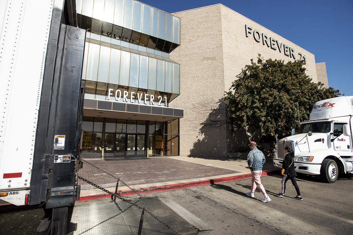 Forever 21 store at Vintage Faire Mall in Modesto, Calif., Tuesday, Nov. 5, 2019.