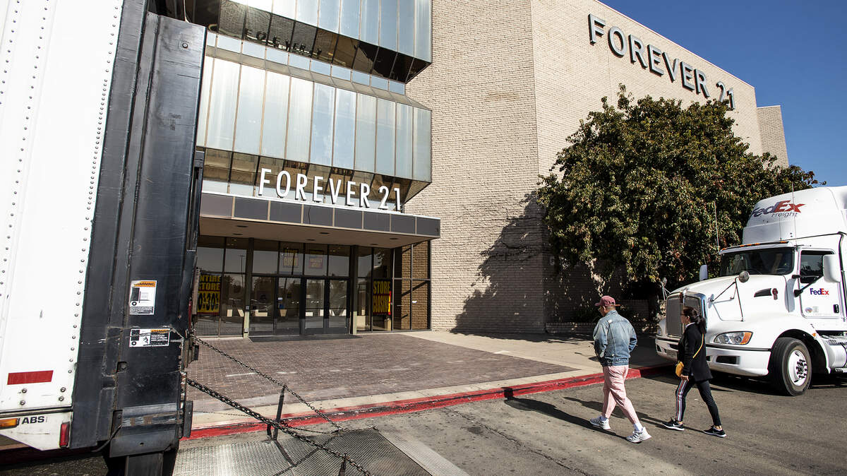 Forever 21 store at Vintage Faire Mall in Modesto, Calif., Tuesday, Nov. 5, 2019.