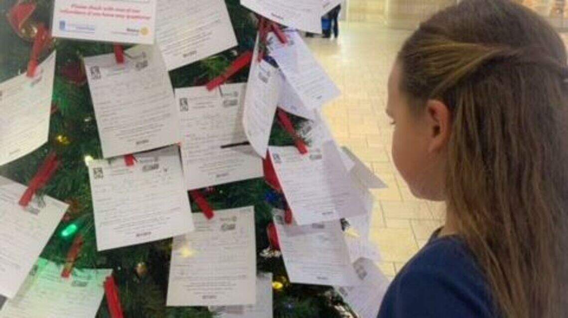 Community Christmas Tree back at Modesto Vintage Faire Mall. How you can help kids in need
