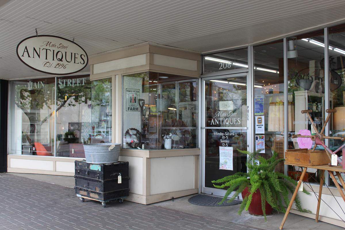 Main Street Antiques in Turlock, Calif., on Tuesday, April 19, 2022.