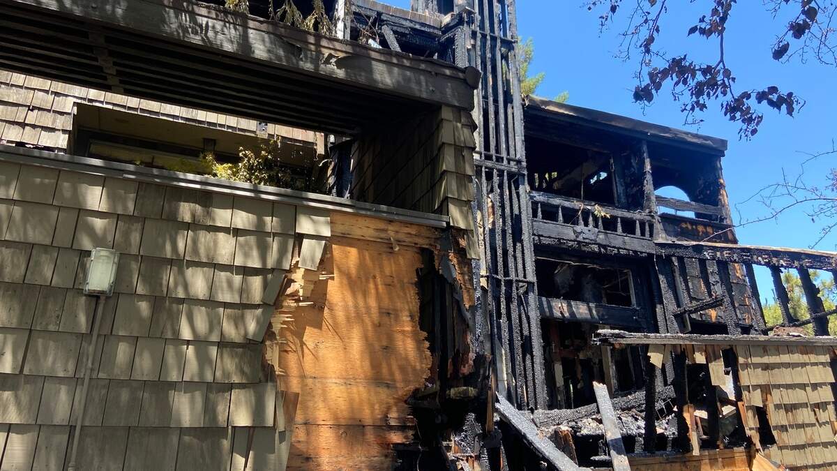 One person suffered smoke inhalation Saturday, May 22, 2021, in a fire at a Modesto condo complex, fire officials said.