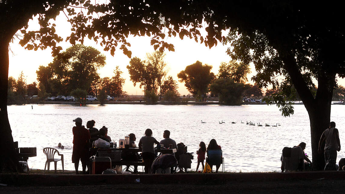 Woodward Reservoir near Oakdale bans swimming after each Labor Day. This is why