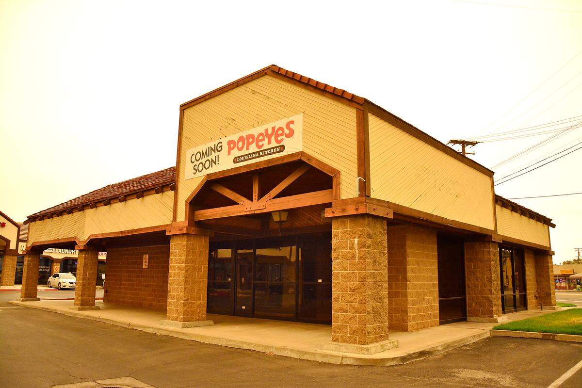 Turlock Town Center on Golden State Boulevard is getting a new Popeyes Louisiana Kitchen fried chicken restaurant.