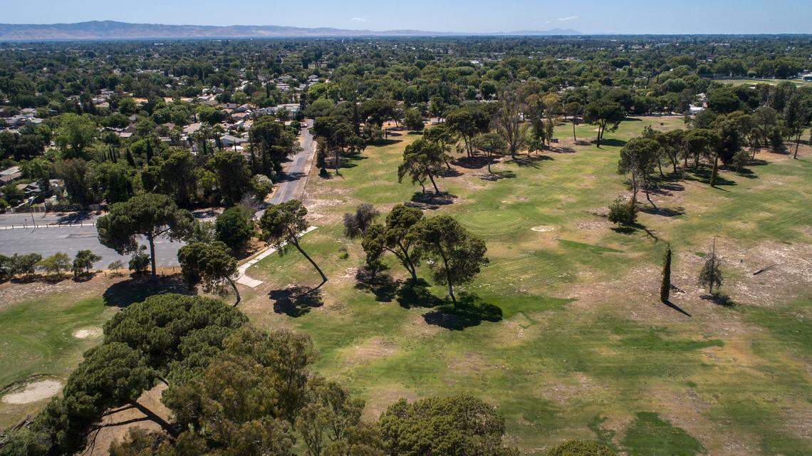Former Municipal Golf Course in Modesto, Calif., on Thursday, June 10, 2021.